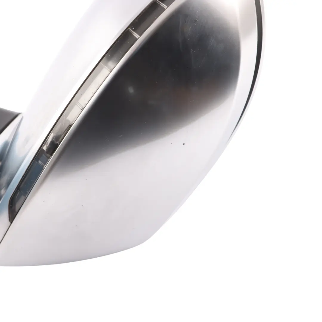 Audi S7 4G Wing Mirror Right O/S Electric Adjustmen Aluminium Finish - SKU RHD-4G8858532AG-ALU - Part number 4G8858532AG