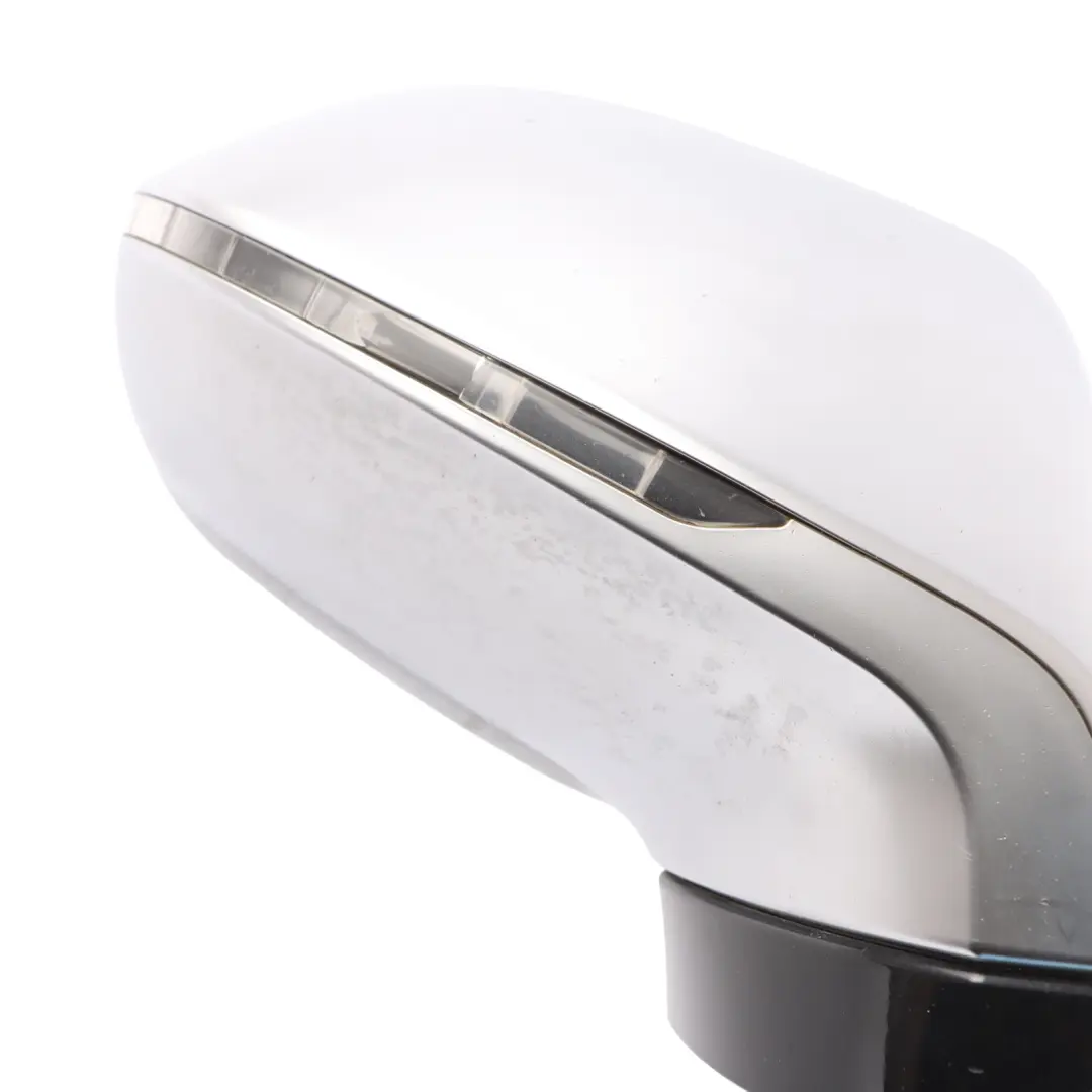Audi S7 4G Wing Mirror Right O/S Electric Adjustmen Aluminium Finish - SKU RHD-4G8858532AG-ALU - Part number 4G8858532AG