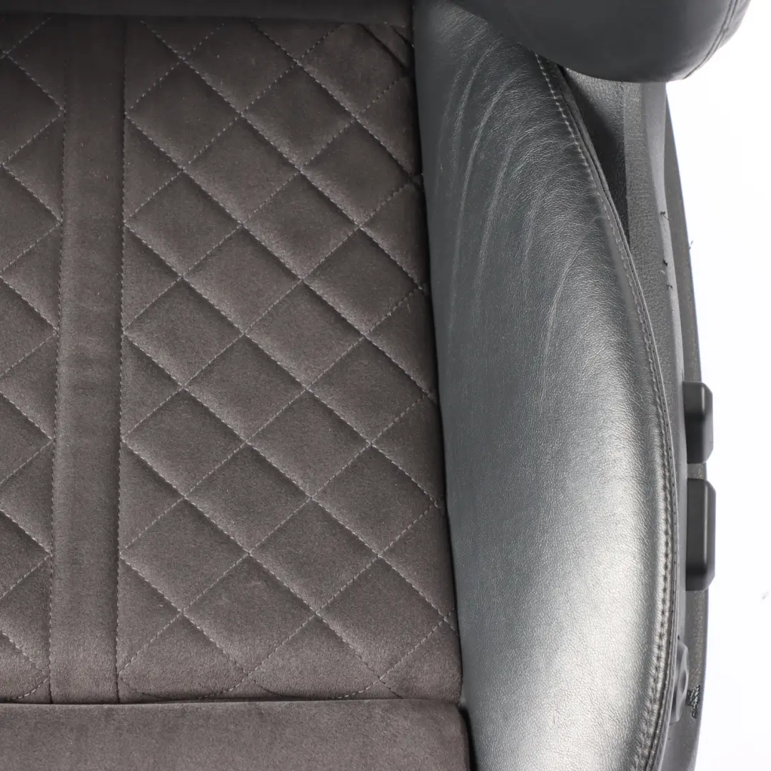 Audi A7 S7 4G Sport Seat Front Left N/S Interior Heated Alcantara Leather Black - SKU RHD-4G8881805H-1 - Part number 4G8881805H