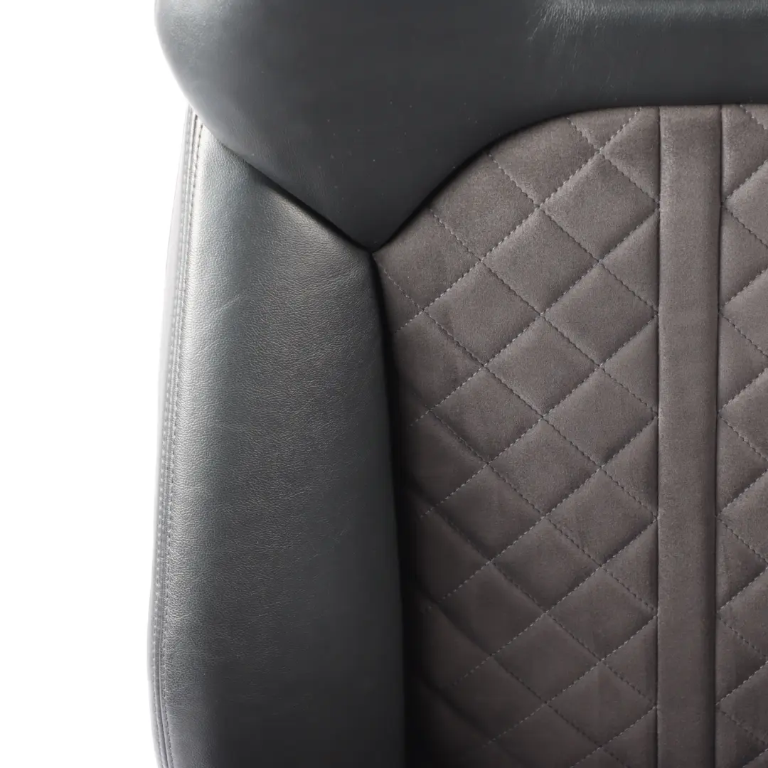 Audi A7 S7 4G Sport Seat Front Left N/S Interior Heated Alcantara Leather Black - SKU RHD-4G8881805H-1 - Part number 4G8881805H