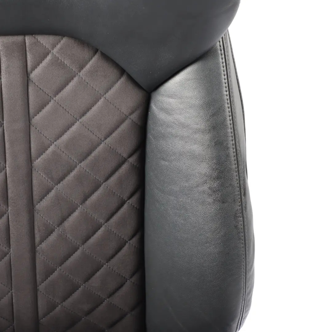 Audi A7 S7 4G Sport Seat Front Left N/S Interior Heated Alcantara Leather Black - SKU RHD-4G8881805H-1 - Part number 4G8881805H