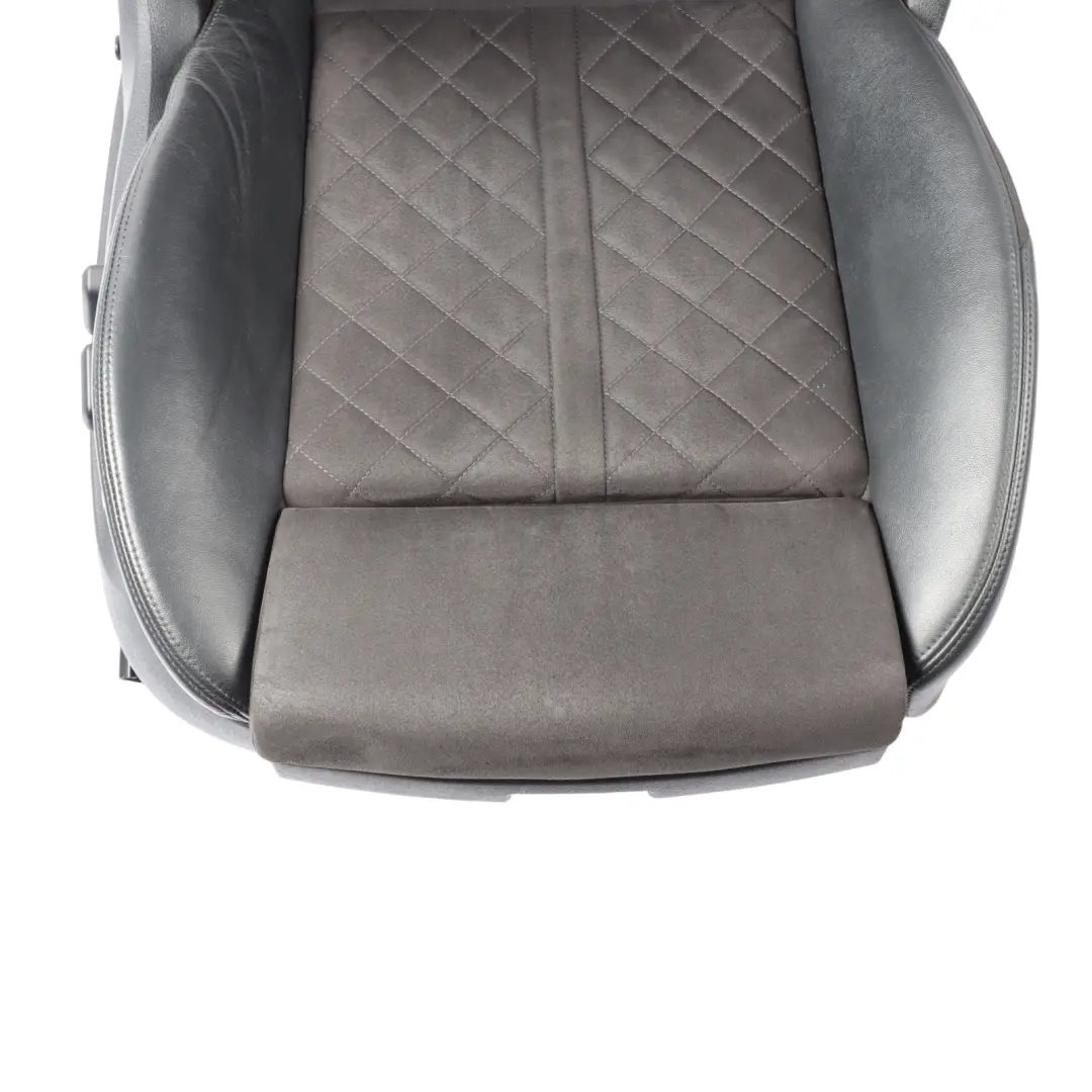 Audi A7 S7 4G Sport Seat Front Right O/S Memory Heated Alcantara Leather Black - SKU RHD-4G8881806H-1 - Part number 4G8881806H