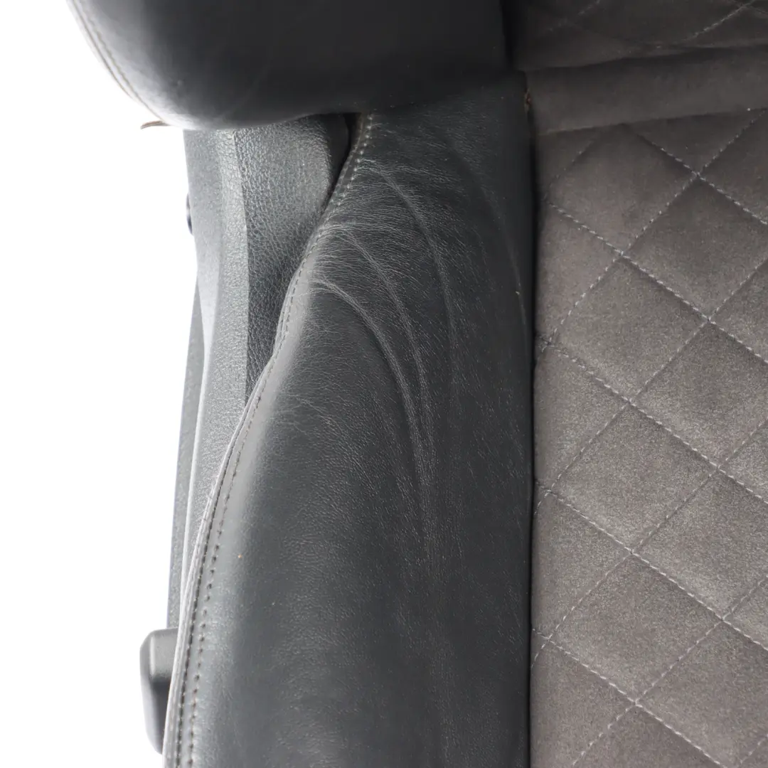 Front Right O/S Memory Heated Alcantara Leather Black to Audi A7 S7 4G Sport Seat with Part number 4G8881806H Audi A7 S7 4G Sport Seat Front Right O/S Memory Heated Alcantara Leather Black - SKU RHD-4G8881806H-1 - Part number 4G8881806H