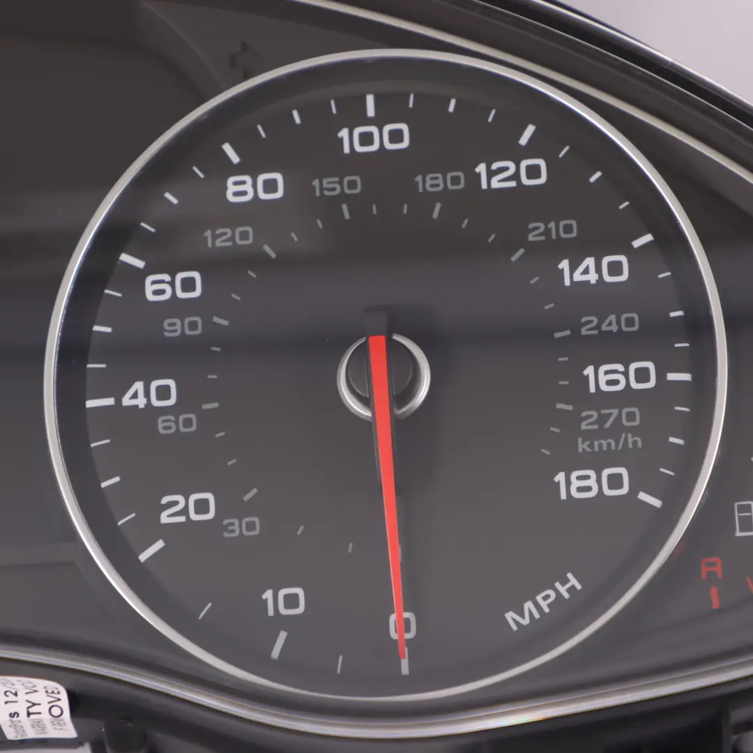 Audi A7 4G Instrument Cluster Speedometer Clocks Automatic Diesel - SKU RHD-4G8920982 - Part number 4G8920982