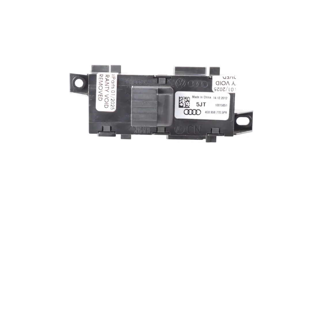 4G8 Door Card Seat Memory Switch Button Front Right O/S to Audi A7 RS7 with Part number 4G8959770 Audi A7 RS7 4G8 Door Card Seat Memory Switch Button Front Right O/S - SKU RHD-4G8959770 - Part number 4G8959770