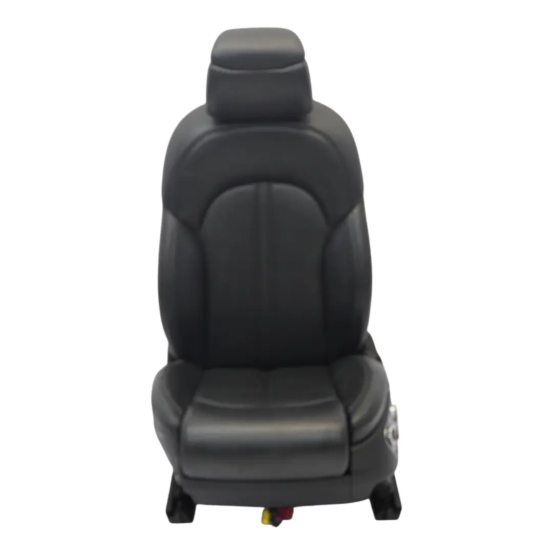 Audi A8 D4 4H Comfort Seat Front Left N/S Heated Memory Leather Valcona Black - SKU RHD-4H0881805C-1 - Part number 4H0881805C