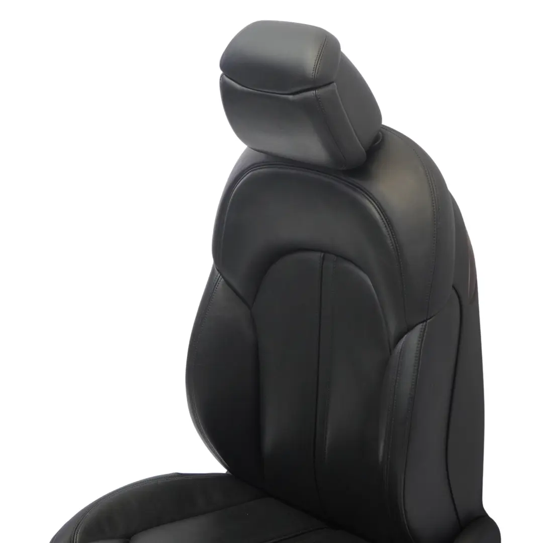 Audi A8 D4 4H Comfort Seat Front Left N/S Heated Memory Leather Valcona Black - SKU RHD-4H0881805C-1 - Part number 4H0881805C