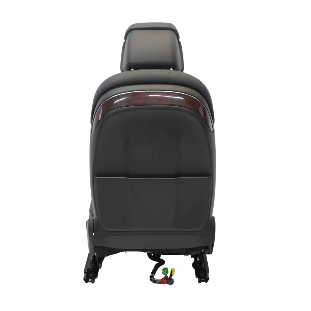 Audi A8 D4 4H Comfort Seat Front Left N/S Heated Memory Leather Valcona Black - SKU RHD-4H0881805C-1 - Part number 4H0881805C
