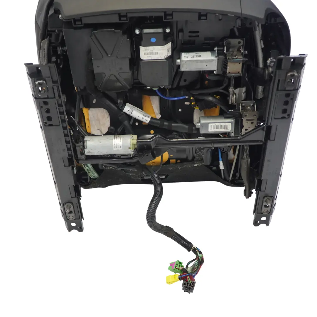 Audi A8 D4 4H Comfort Seat Front Left N/S Heated Memory Leather Valcona Black - SKU RHD-4H0881805C-1 - Part number 4H0881805C