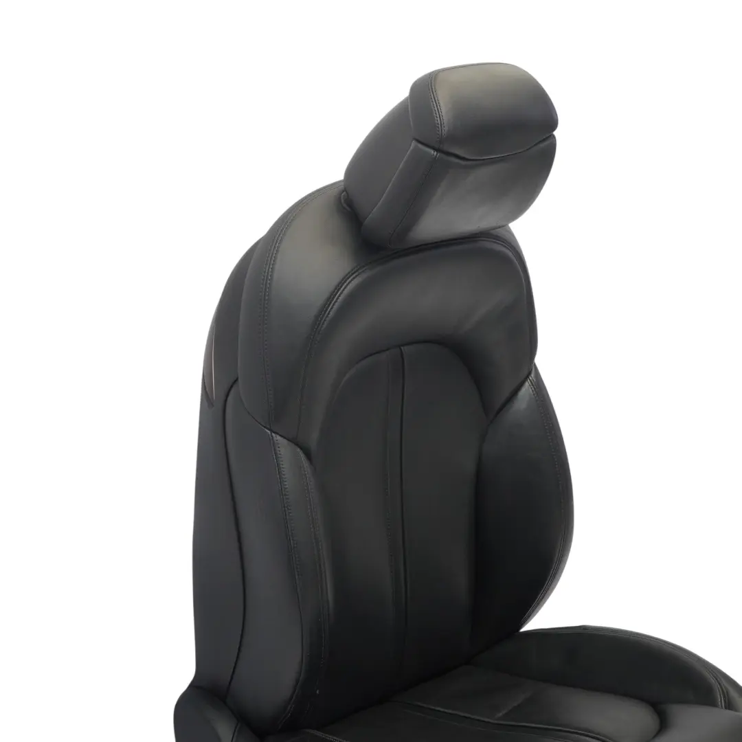 Audi A8 D4 4H Comfort Seat Front Right O/S Heated Memory Leather Valcona Black - SKU RHD-4H0881806C-1 - Part number 4H0881806C