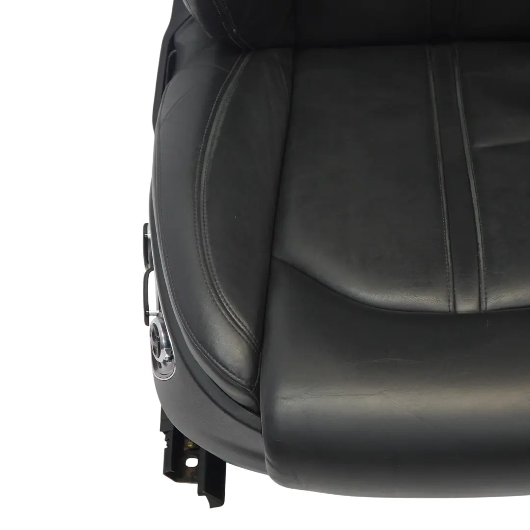 Audi A8 D4 4H Comfort Seat Front Right O/S Heated Memory Leather Valcona Black - SKU RHD-4H0881806C-1 - Part number 4H0881806C