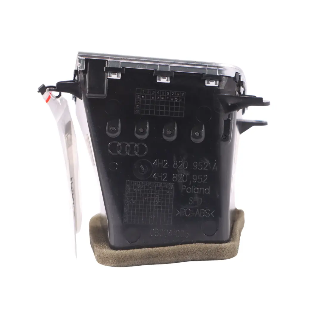 Vent Grille Dashboard Dash Duct Panel Centre Right O/S to Audi A8 4H Air with Part number 4H2820952 Audi A8 4H Air Vent Grille Dashboard Dash Duct Panel Centre Right O/S - SKU RHD-4H2820952 - Part number 4H2820952