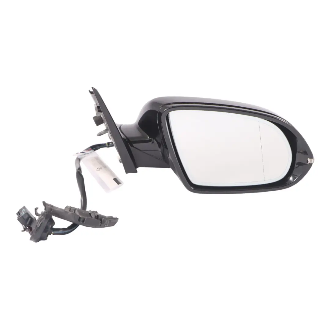 Door Wing Mirror Memory Power Fold Right O/S Phantom Black - Z9Y to Audi A8 4H with Part number 4H2857410H Audi A8 4H Door Wing Mirror Memory Power Fold Right O/S Phantom Black - Z9Y - SKU RHD-4H2857410H-PHB - Part number 4H2857410H