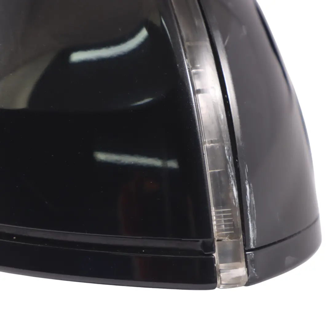 Audi A8 4H Door Wing Mirror Memory Power Fold Right O/S Phantom Black - Z9Y - SKU RHD-4H2857410H-PHB - Part number 4H2857410H