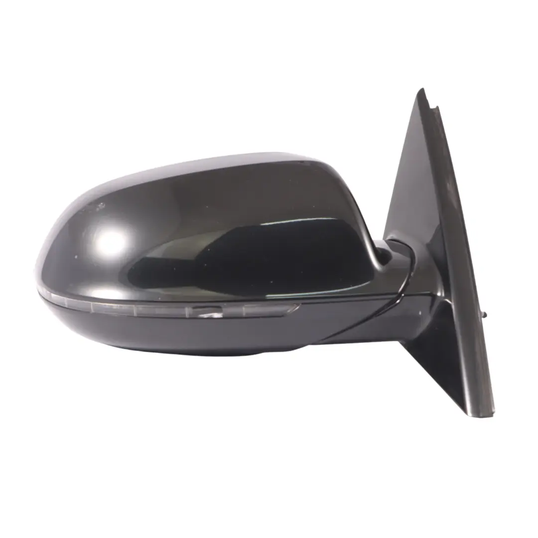 Door Wing Mirror Memory Power Fold Right O/S Phantom Black - Z9Y to Audi A8 4H with Part number 4H2857410H Audi A8 4H Door Wing Mirror Memory Power Fold Right O/S Phantom Black - Z9Y - SKU RHD-4H2857410H-PHB - Part number 4H2857410H