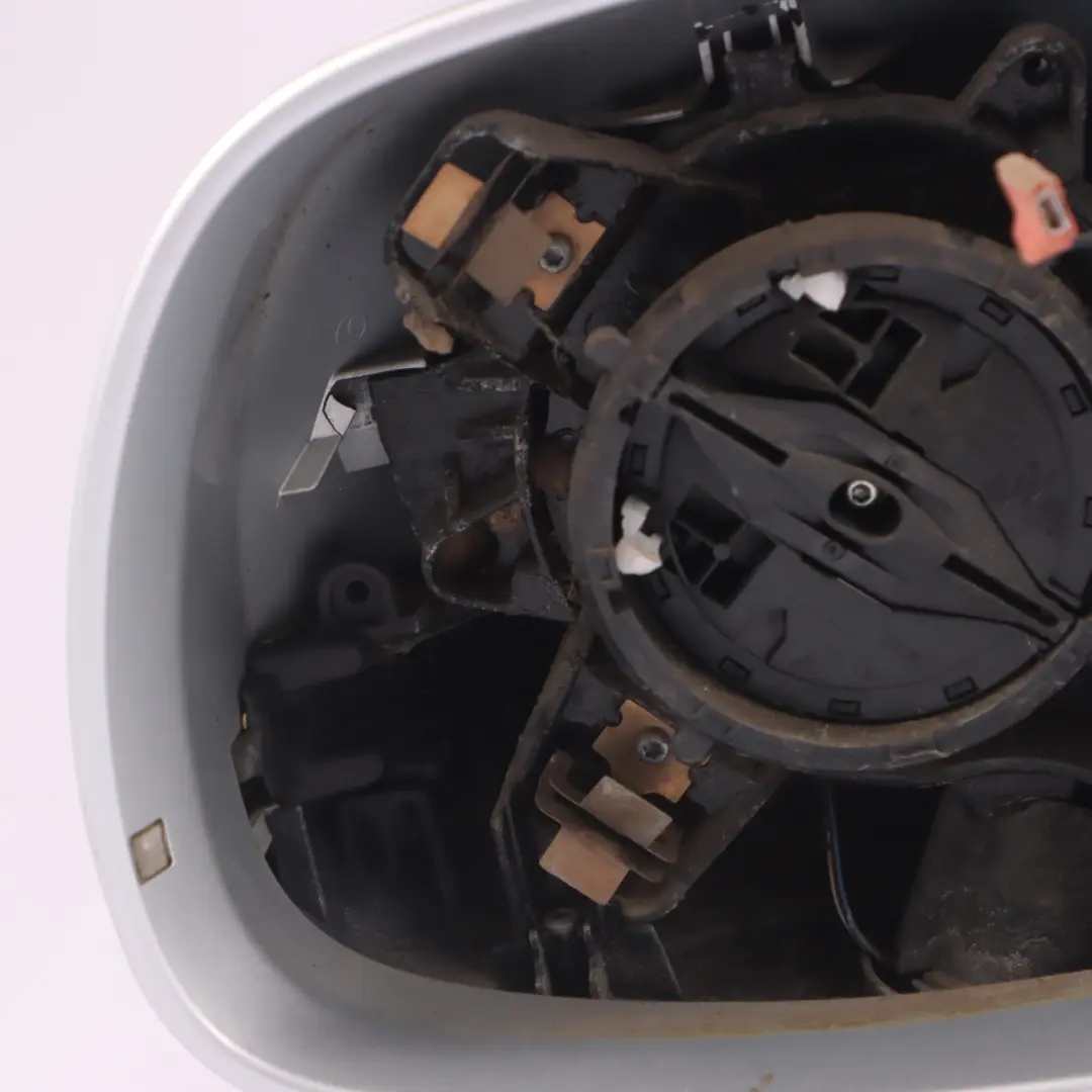 Door Wing Mirror Heated Electric Power Fold Left N/S Ice Silver - X7W to Audi Q7 4L with Part number 4L2857409CK Audi Q7 4L Door Wing Mirror Heated Electric Power Fold Left N/S Ice Silver - X7W - SKU RHD-4L2857409CK-ICS - Part number 4L2857409CK