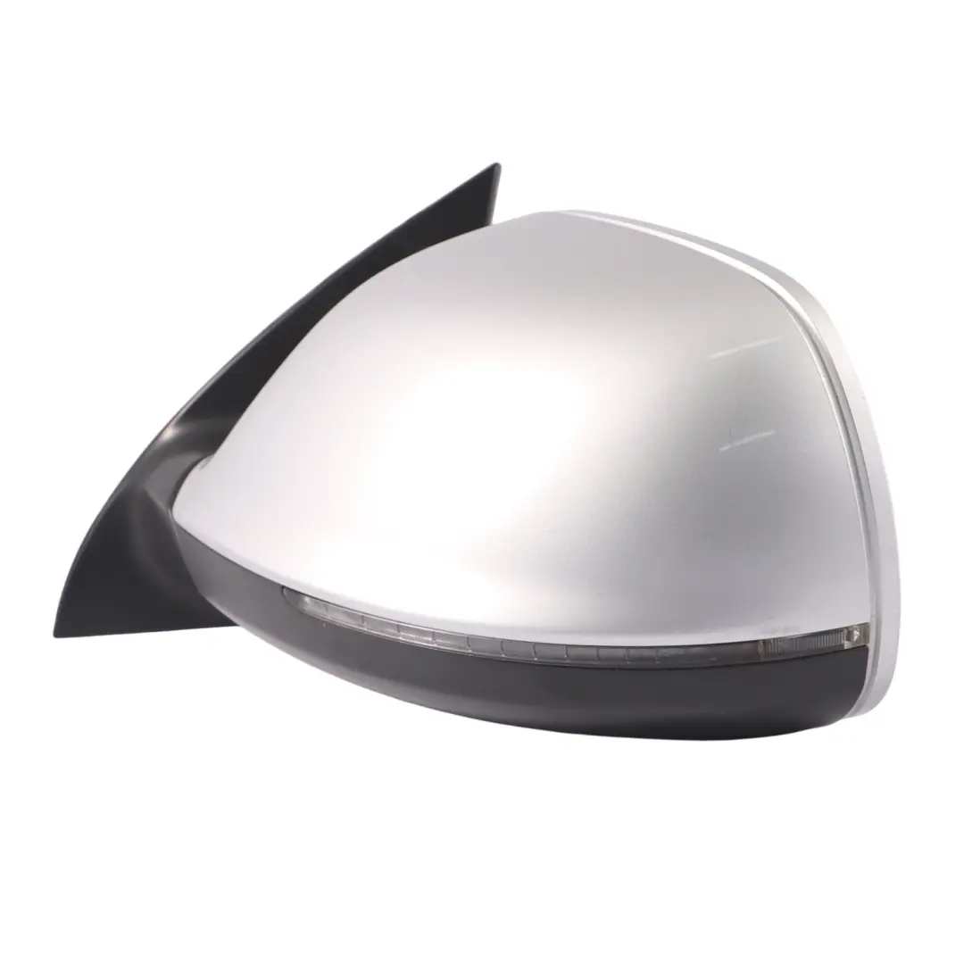 Door Wing Mirror Heated Electric Power Fold Left N/S Ice Silver - X7W to Audi Q7 4L with Part number 4L2857409CK Audi Q7 4L Door Wing Mirror Heated Electric Power Fold Left N/S Ice Silver - X7W - SKU RHD-4L2857409CK-ICS - Part number 4L2857409CK