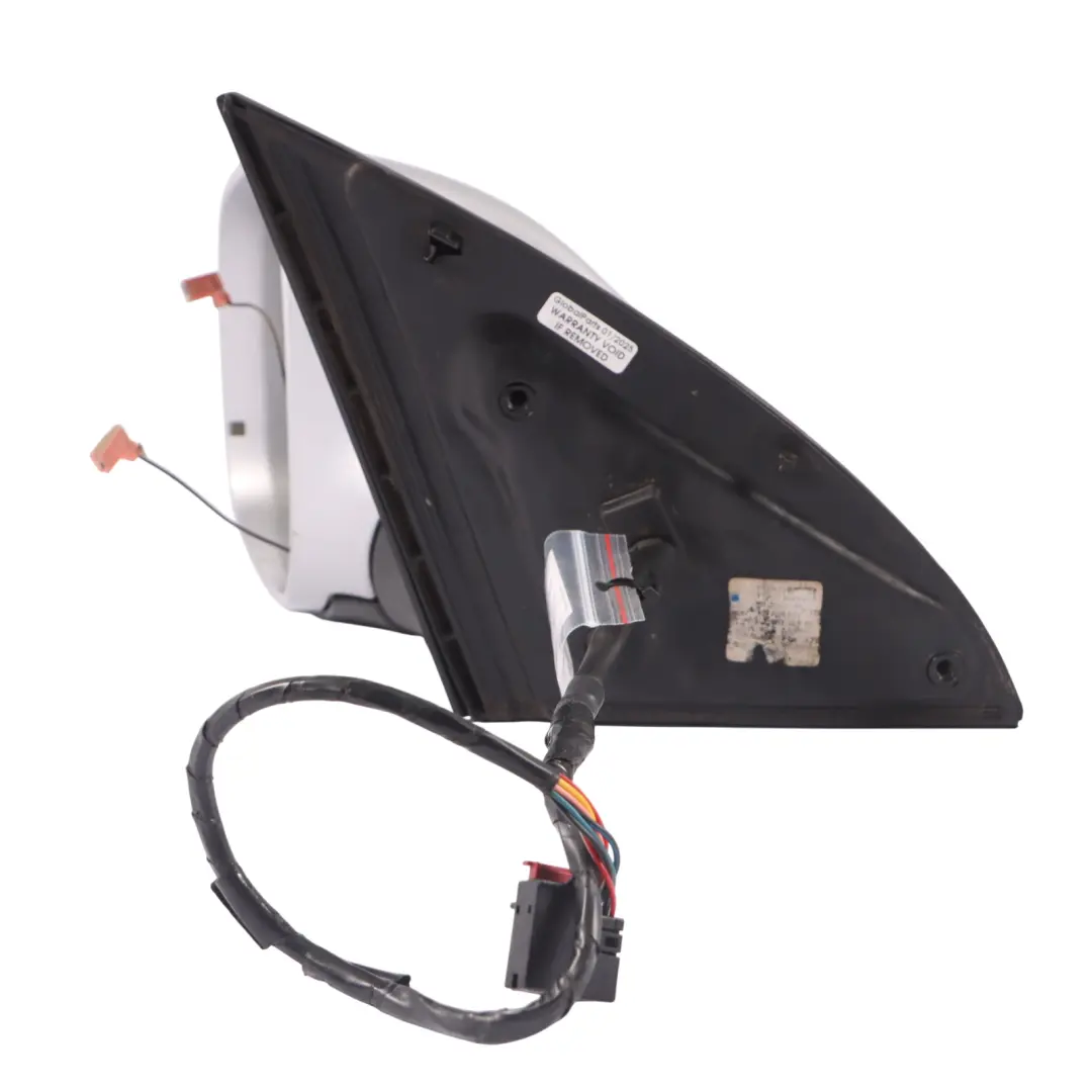 Audi Q7 4L Door Wing Mirror Heated Electric Power Fold Left N/S Ice Silver - X7W - SKU RHD-4L2857409CK-ICS - Part number 4L2857409CK