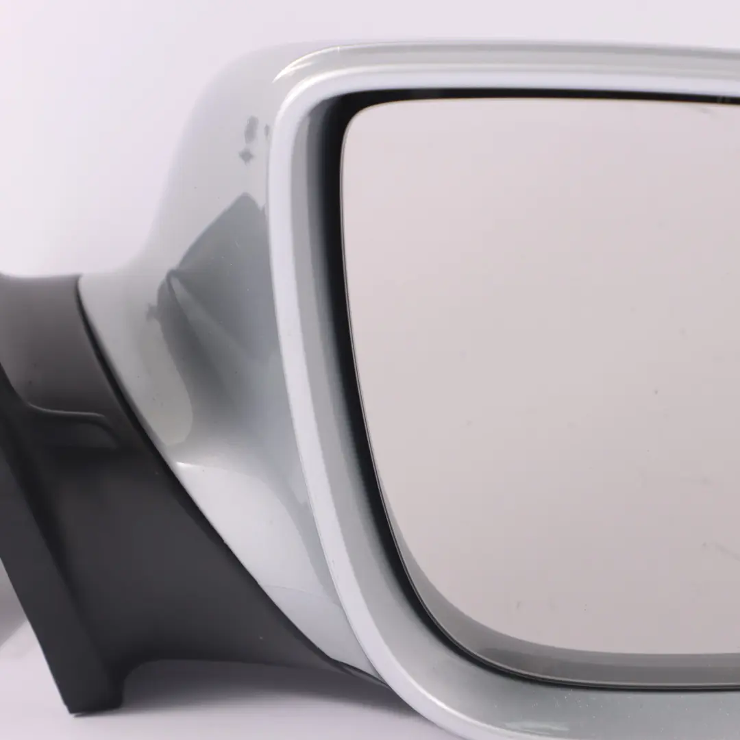 Audi Q7 4L Front Mirror Wing Door Electric Power Right O/S Mugello Blue - Z5E - SKU RHD-4L2857410BE-ICS - Part number 4L2857410BE