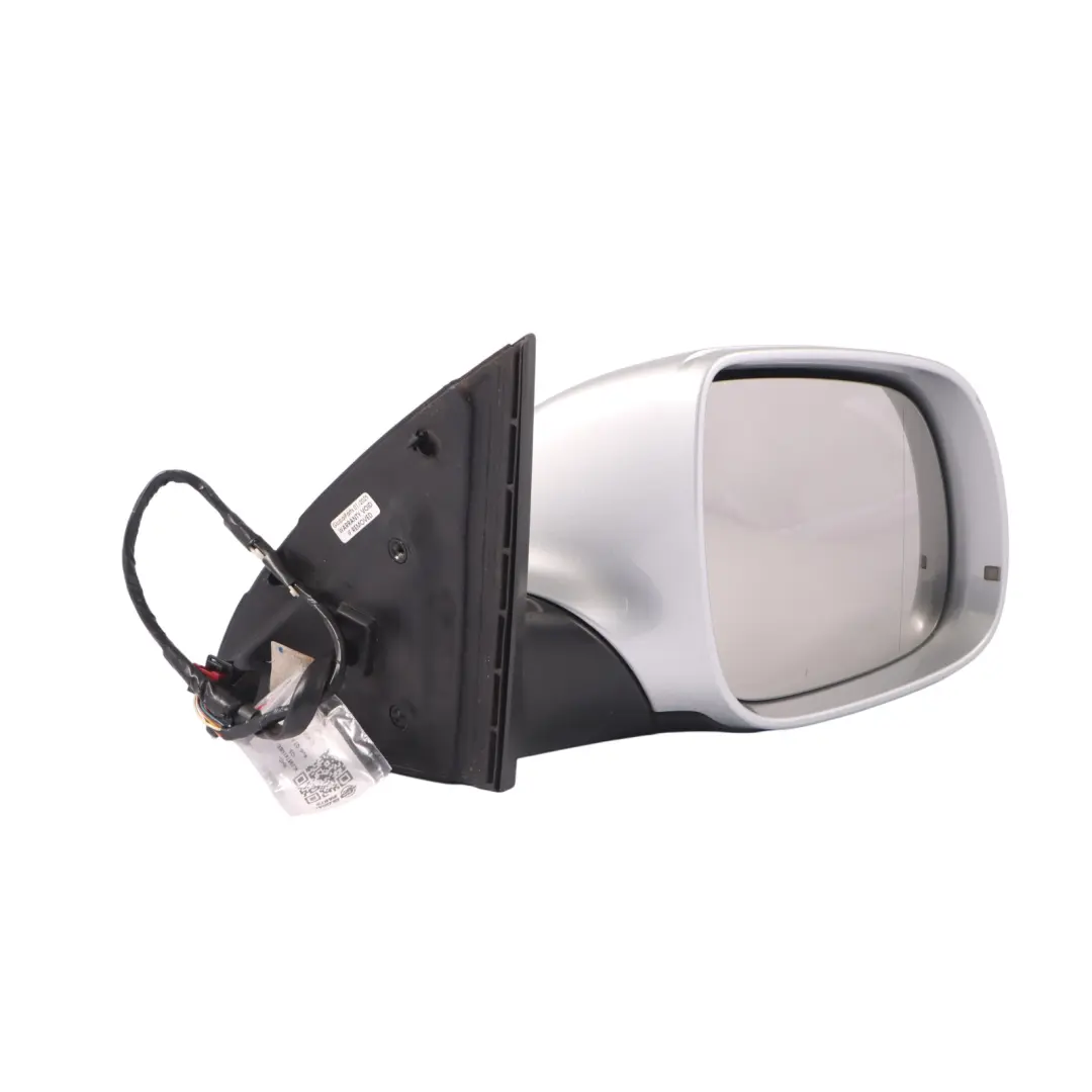 Audi Q7 4L Front Mirror Wing Door Electric Power Right O/S Mugello Blue - Z5E - SKU RHD-4L2857410BE-ICS - Part number 4L2857410BE