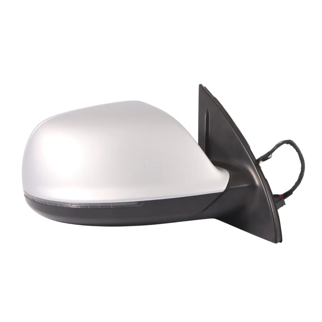 Audi Q7 4L Front Mirror Wing Door Electric Power Right O/S Mugello Blue - Z5E - SKU RHD-4L2857410BE-ICS - Part number 4L2857410BE
