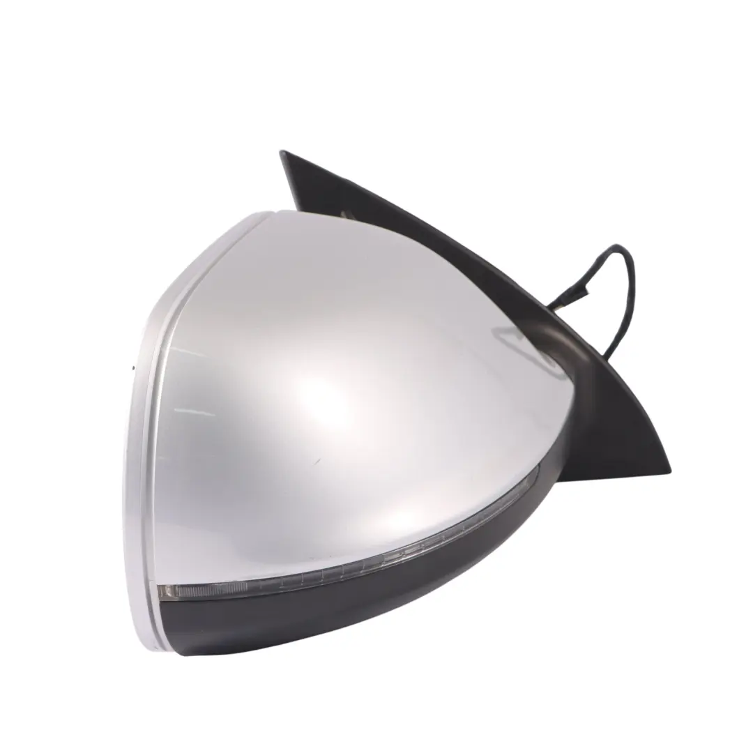 Audi Q7 4L Front Mirror Wing Door Electric Power Right O/S Mugello Blue - Z5E - SKU RHD-4L2857410BE-ICS - Part number 4L2857410BE