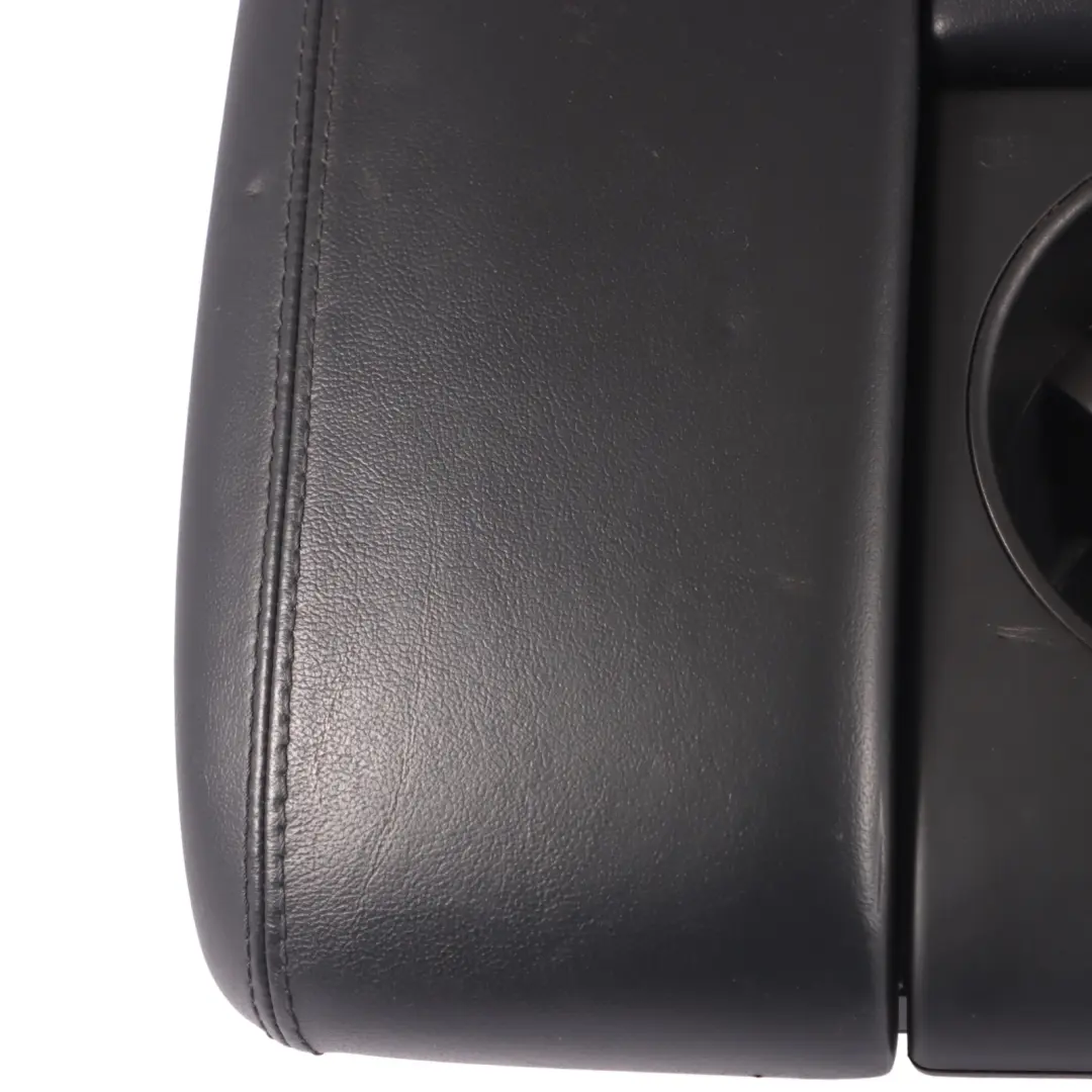 Audi Q7 4L Centre Console Armrest Cup Holder Black Leather - SKU RHD-4L2864207K - Part number 4L2864207K