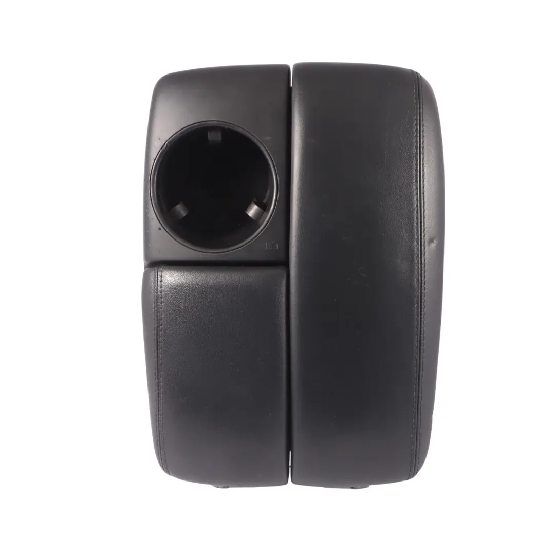 Centre Console Armrest Cup Holder Black Leather to Audi Q7 4L with Part number 4L2864207K Audi Q7 4L Centre Console Armrest Cup Holder Black Leather - SKU RHD-4L2864207K - Part number 4L2864207K