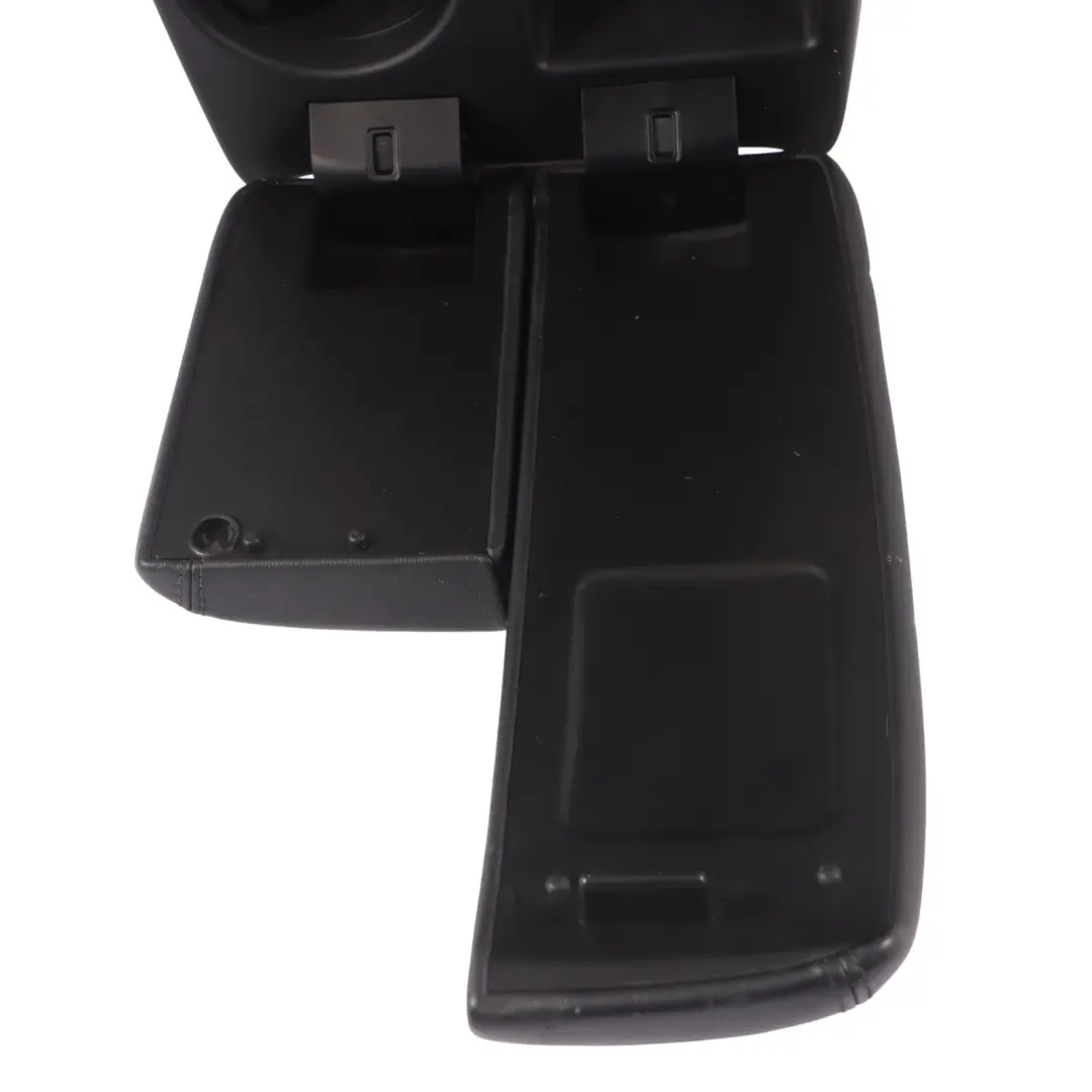 Audi Q7 4L Centre Console Armrest Cup Holder Black Leather - SKU RHD-4L2864207K - Part number 4L2864207K