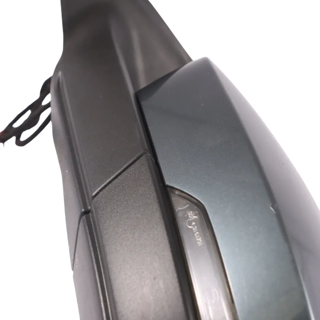 Skoda Octavia Mk3 5E Door Wing Mirror Left N/S Metal Grey - F7Y - SKU RHD-5E2857507N-MEGR - Part number 5E2857507N