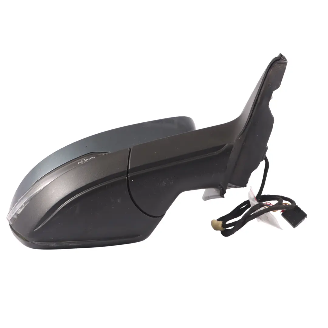 Skoda Octavia Mk3 5E Door Wing Mirror Right O/S Metal Grey - F7Y - SKU RHD-5E2857508N-MEGR - Part number 5E2857508N