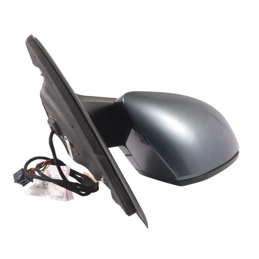Skoda Octavia Mk3 5E Door Wing Mirror Right O/S Metal Grey - F7Y - SKU RHD-5E2857508N-MEGR - Part number 5E2857508N