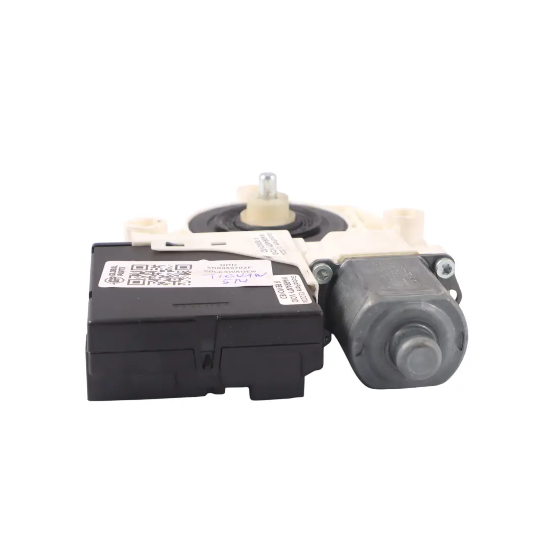 VW Volkswagen Tiguan 5N Front Left N/S Window Lifter Regulator Motor - SKU RHD-5N0959702F - Part number 5N0959702F