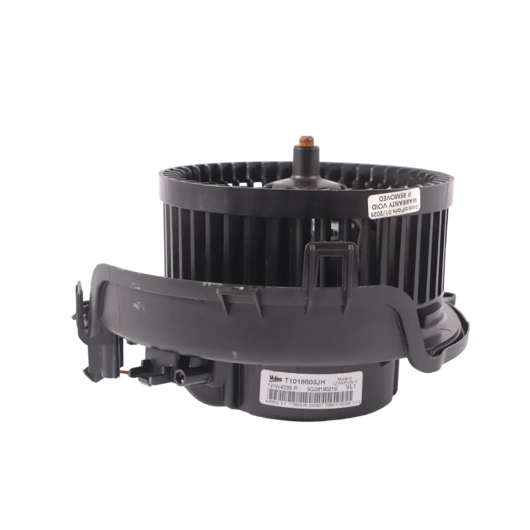 Volkswagen VW Golf Mk7 Heater Blower Motor Fan Unit - SKU RHD-5Q2819021B-1 - Part number 5Q2819021B