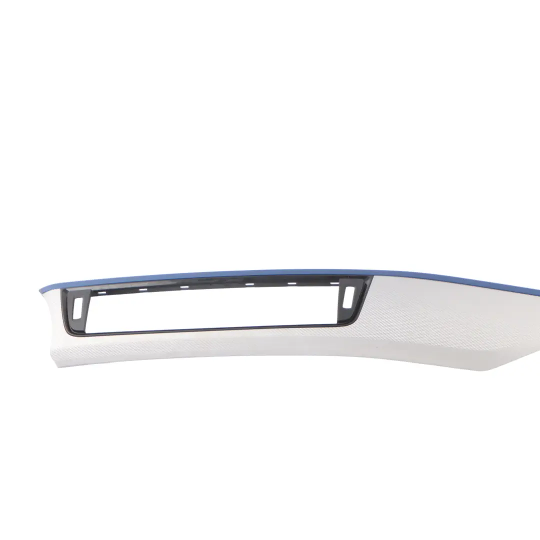 Set Trim Strip Dashboard Dash Cover Hexagon Alu Blue Matt to BMW 3 Series F30 LCI with Part number 6827338 BMW 3 Series F30 LCI Set Trim Strip Dashboard Dash Cover Hexagon Alu Blue Matt - SKU rhd-6827338 - Part number 6827338