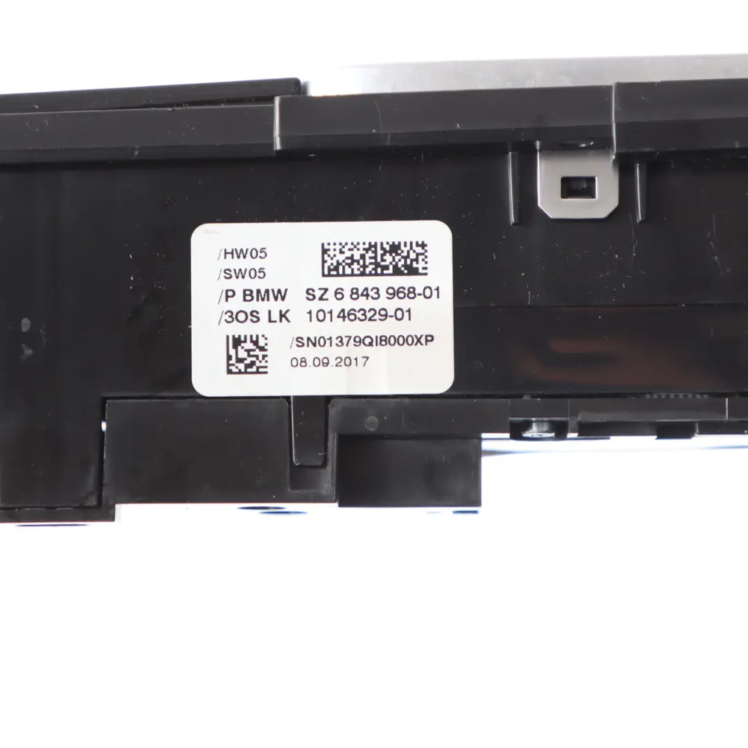 BMW G32 Operating Sensor Switch Centre Console PDC Sport Comfort Control - SKU RHD-6843968 - Part number 6843968