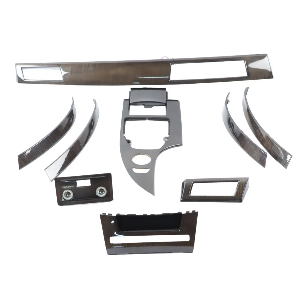 Dashboard Dash Decor Strip Trim Cover Panel Set Wood Maple Sycamore to BMW E60 E61 with Part number 6964262 BMW E60 E61 Dashboard Dash Decor Strip Trim Cover Panel Set Wood Maple Sycamore - SKU RHD-6964262-1 - Part number 6964262