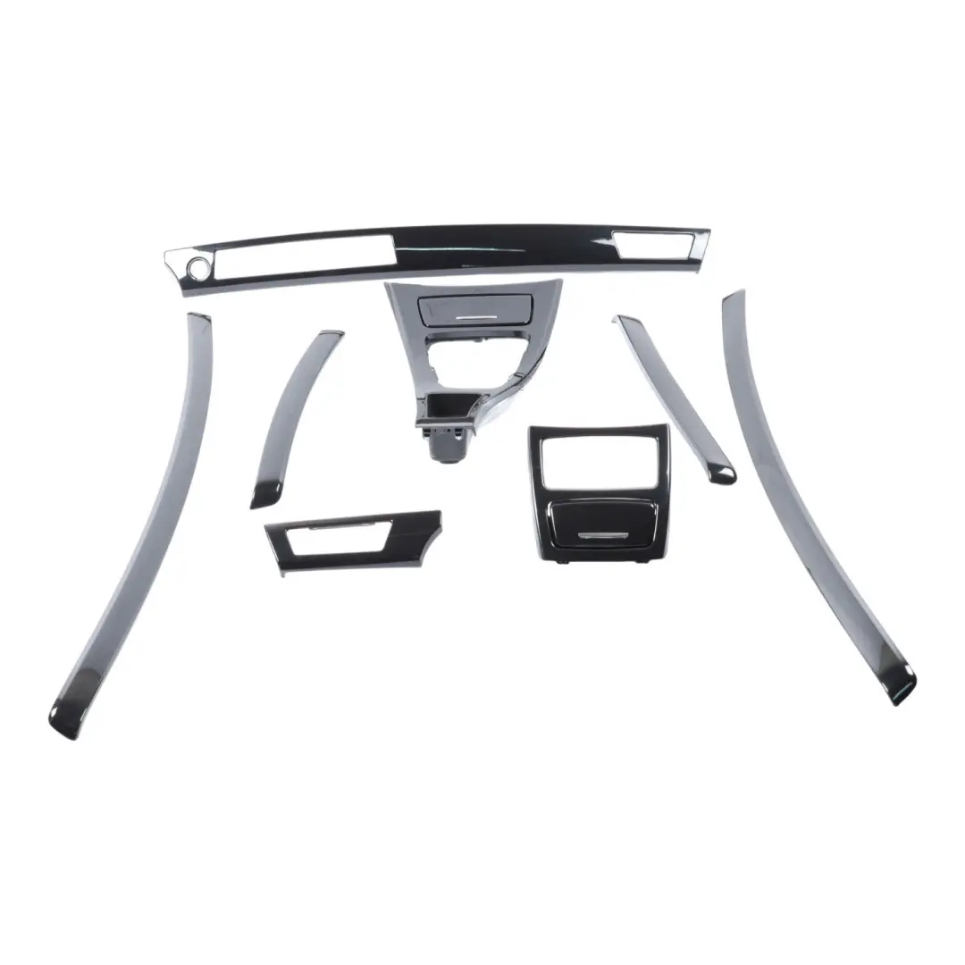 BMW E92 Interior Trim Set Cover Dashboard Diamantschwarz Diamond Black - SKU RHD-6966490-1 - Part number 6966490