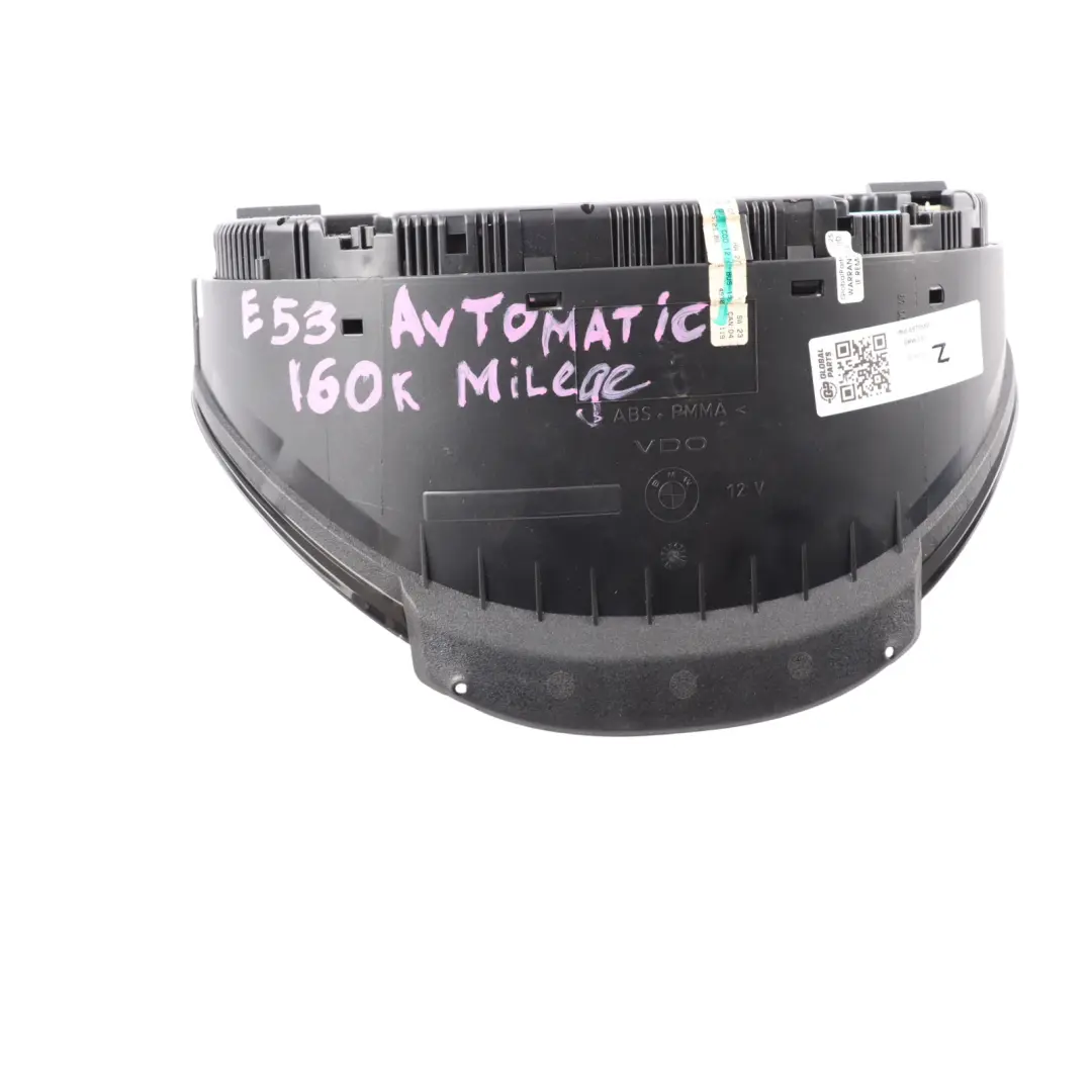 Instrument Cluster Speedo Meter Clocks to BMW X5 E53 Diesel with Part number 6979580 BMW X5 E53 Diesel Instrument Cluster Speedo Meter Clocks - SKU rhd-6979580 - Part number 6979580