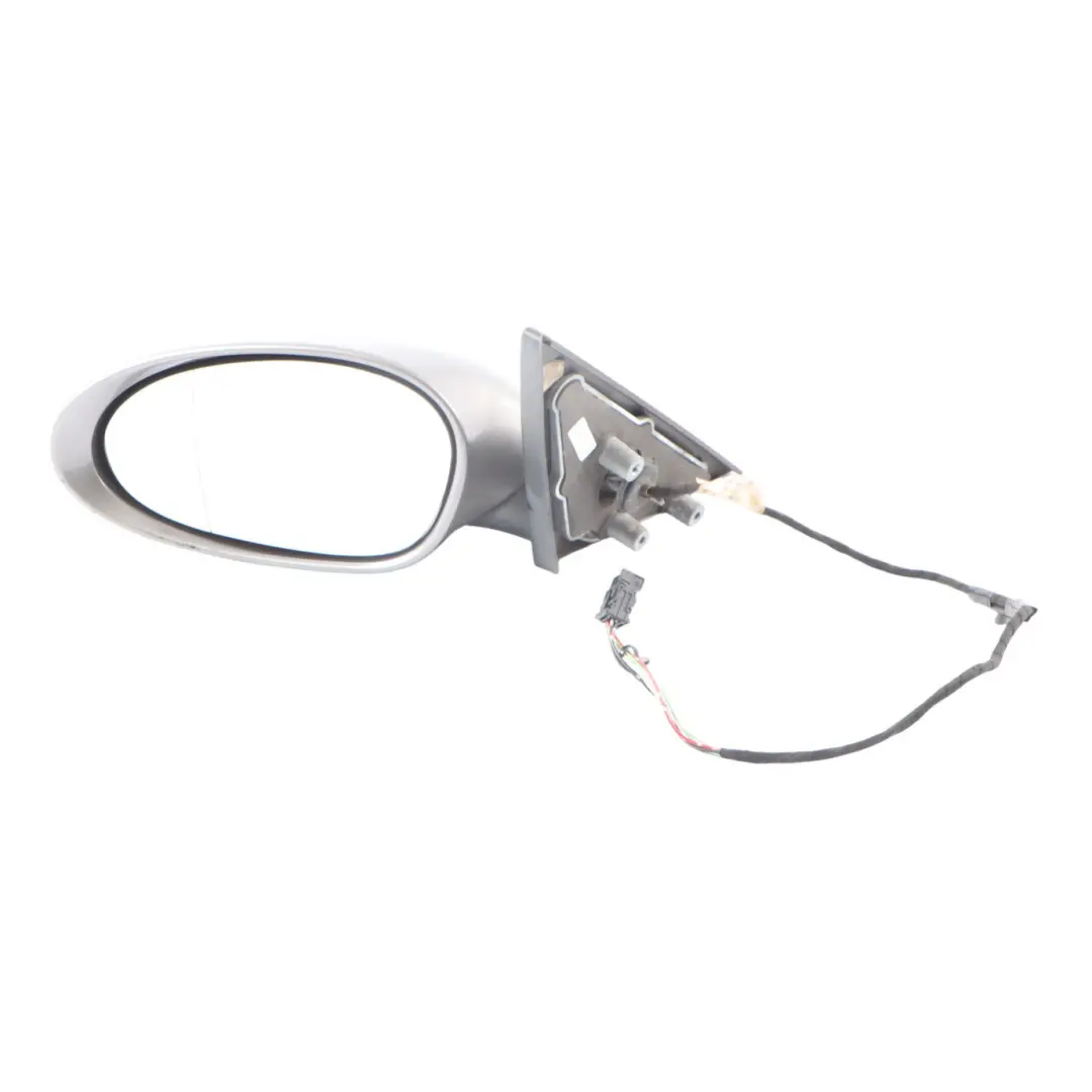 BMW Z4 E85 E86 Left Heated Wing Mirror N/S Sterlinggrau Metallic 472 Grey - SKU rhd-7189707-STG - Part number 7189707