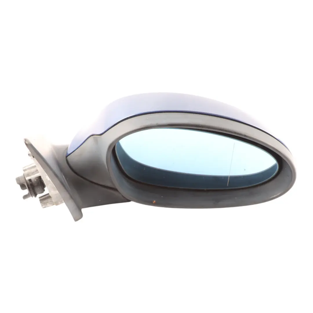 BMW E90 E91 Heated Right Wing Mirror O/S Montegoblau Montego Blue A51 - SKU rhd-7189948-MTB - Part number 7189948