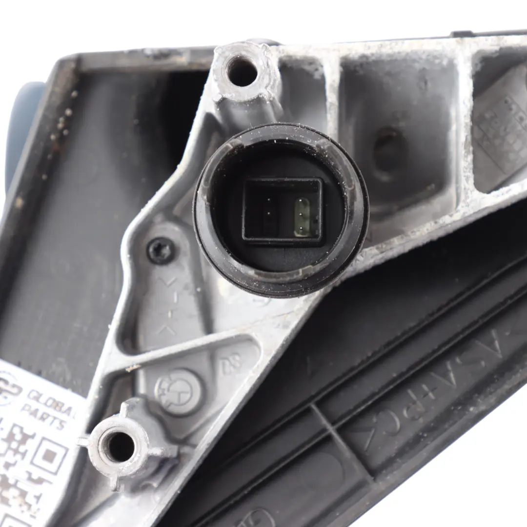BMW E90 E91 Heated Right Wing Mirror O/S Montegoblau Montego Blue A51 - SKU rhd-7189948-MTB - Part number 7189948