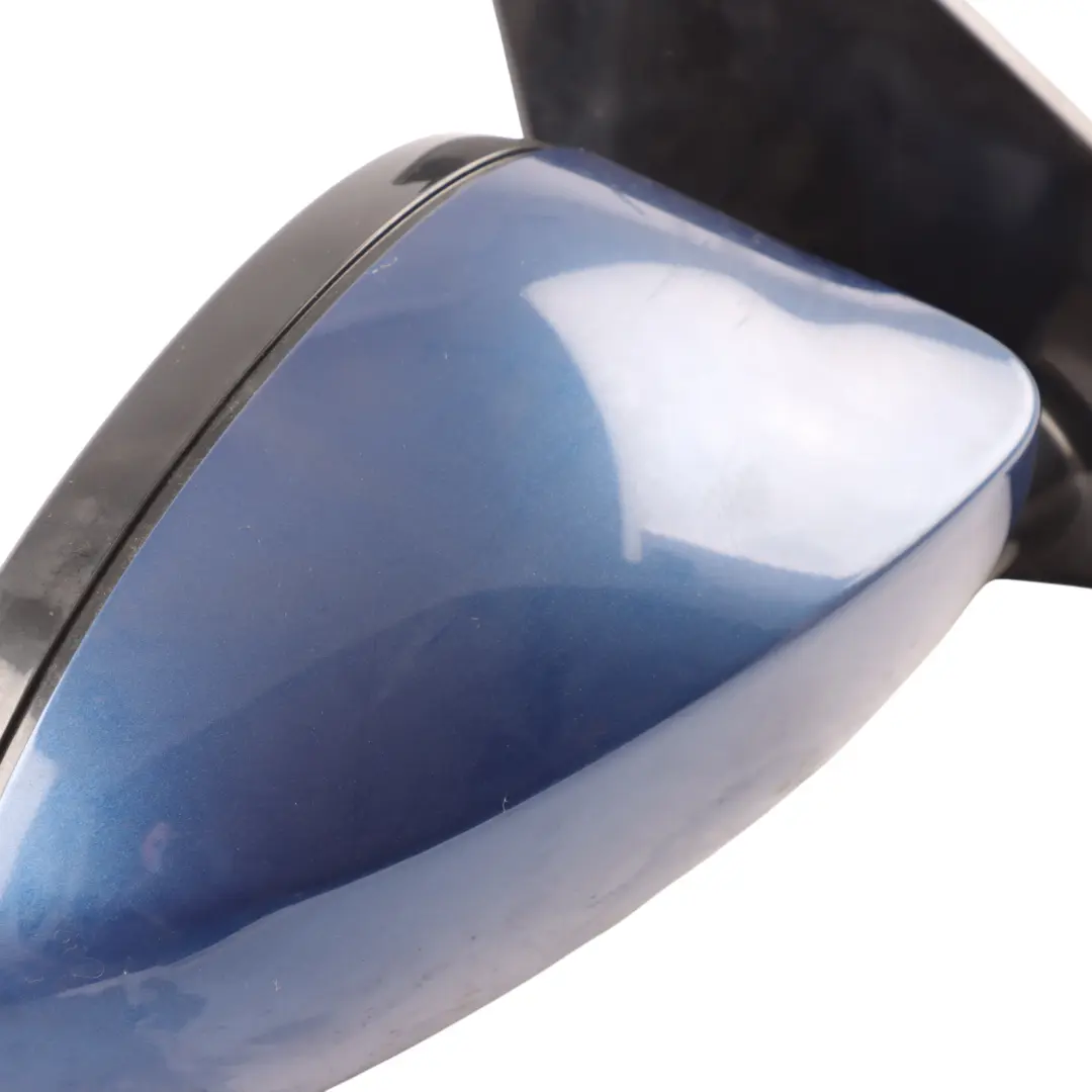 High Gloss Right Wing Mirror O/S Le Mans Blau Blue 381 to BMW E87 M Sport with Part number 7234224 BMW E87 M Sport High Gloss Right Wing Mirror O/S Le Mans Blau Blue 381 - SKU rhd-7234224-LMB - Part number 7234224