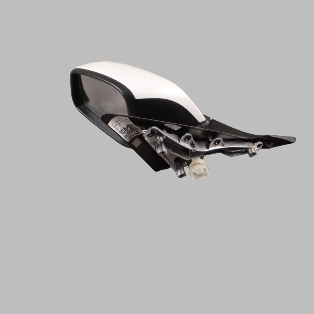 BMW F20 LCI Heated Left Wing Mirror N/S Alpinweiss Alpine White 300 - SKU RHD-7242703-AW - Part number 7242703