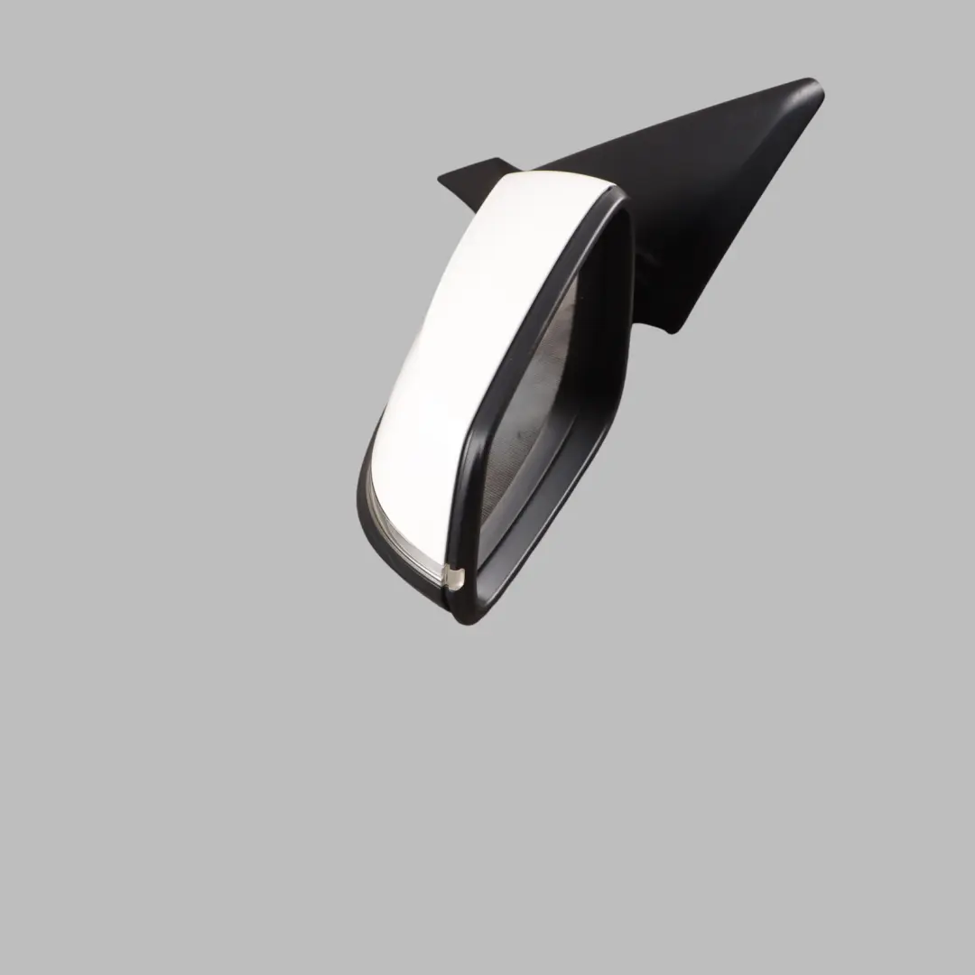 BMW F20 LCI Heated Left Wing Mirror N/S Alpinweiss Alpine White 300 - SKU RHD-7242703-AW - Part number 7242703