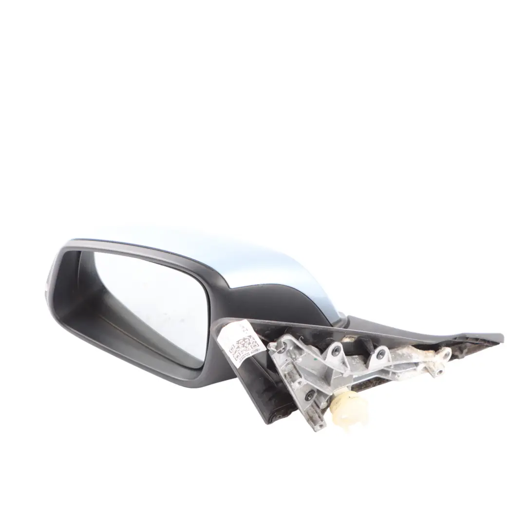 BMW 1 Series F20 LCI Heated Left Wing Mirror N/S Liquid Blue Metallic B40 - SKU rhd-7242703-LBL - Part number 7242703