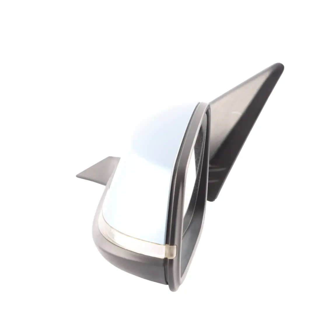 BMW 1 Series F20 LCI Heated Left Wing Mirror N/S Liquid Blue Metallic B40 - SKU rhd-7242703-LBL - Part number 7242703
