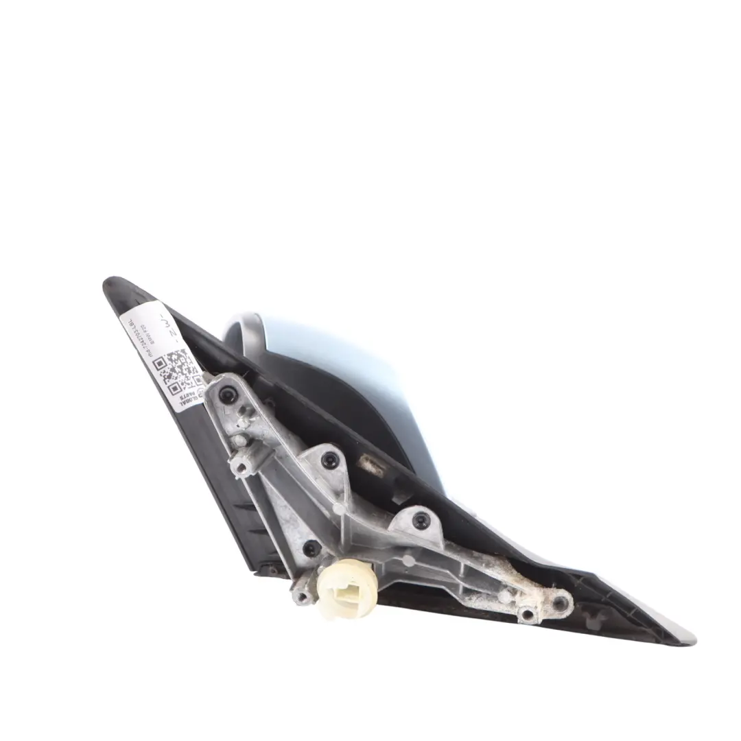 BMW 1 Series F20 LCI Heated Left Wing Mirror N/S Liquid Blue Metallic B40 - SKU rhd-7242703-LBL - Part number 7242703