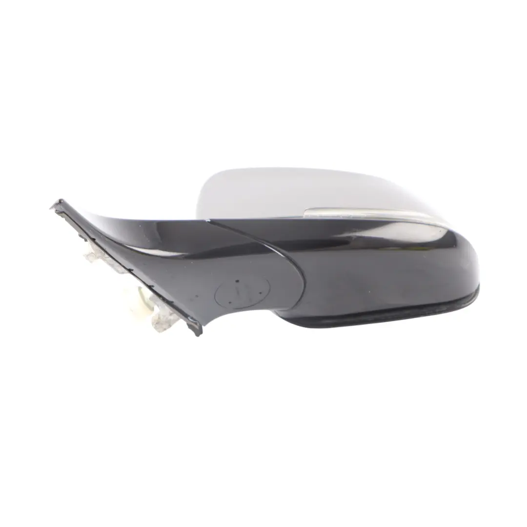 BMW F20 Door Wing Mirror Left N/S High Gloss Auto Dip Ferric Grey II B55 - SKU RHD-7242823-FGII - Part number 7242823