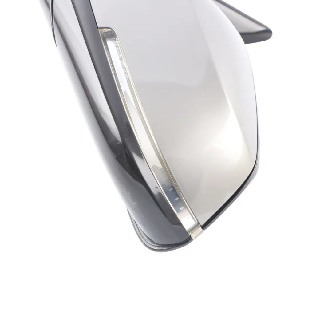 BMW F20 Door Wing Mirror Left N/S High Gloss Auto Dip Ferric Grey II B55 - SKU RHD-7242823-FGII - Part number 7242823